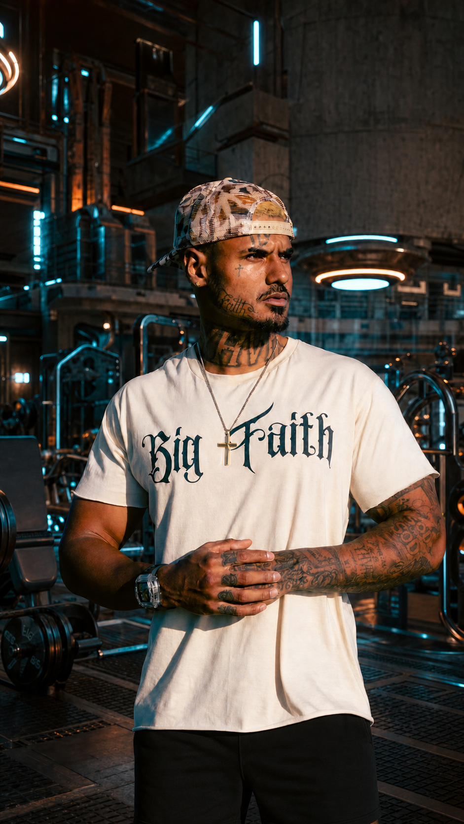 “Blessed beige” Tee