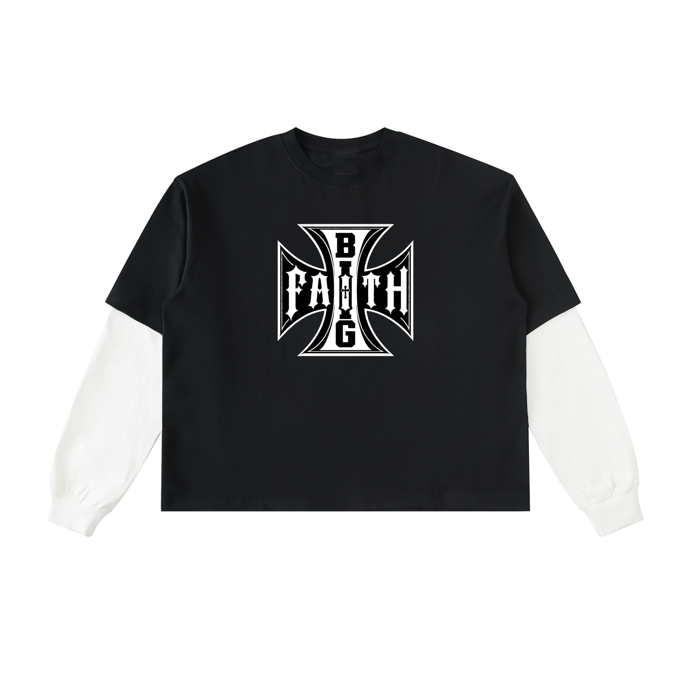 'Skater Double Layer' Longsleeve Tee