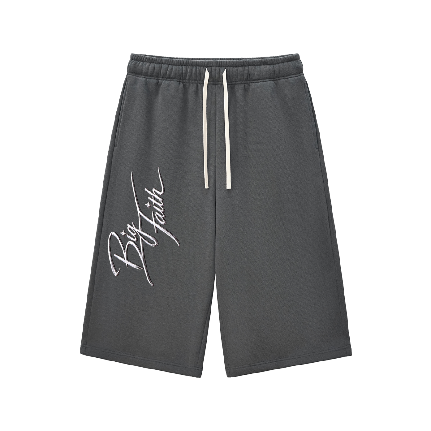 'Chrome' Three-quarter Shorts