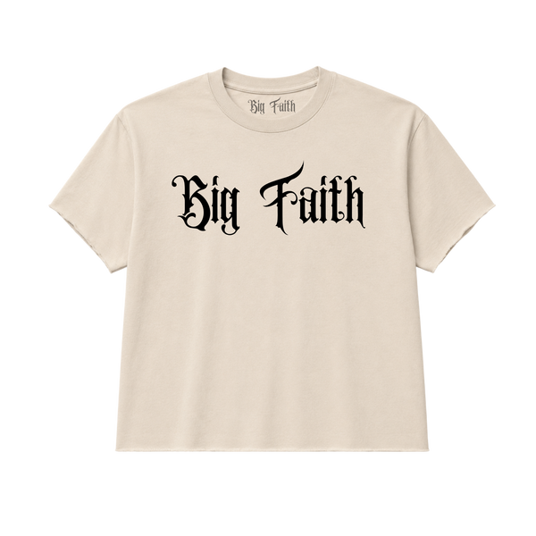 Big Faith Tee “Blessed beige”