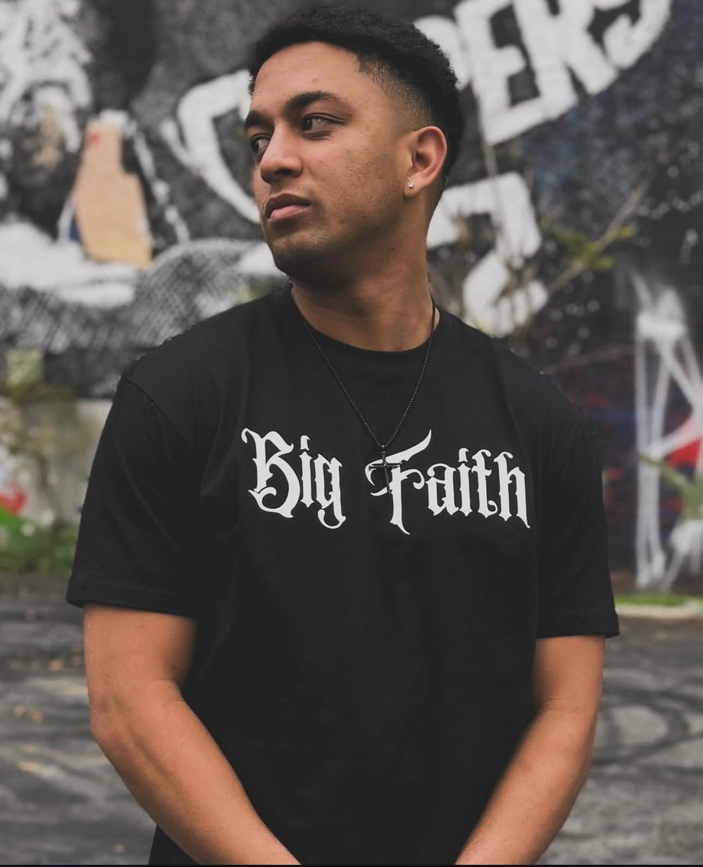 "Breezy Black' Tee