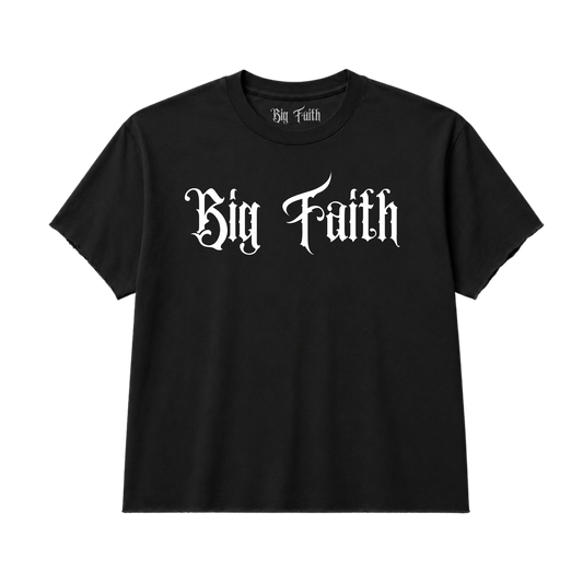 Big Faith Tee "Breezy Black'