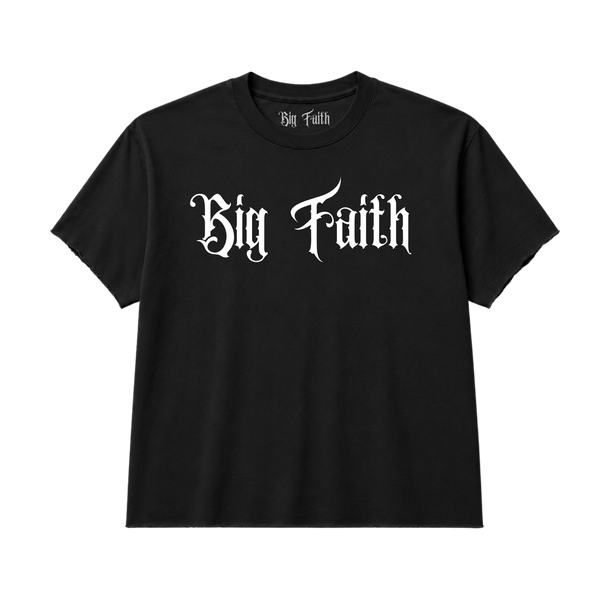 Big Faith Tee "Breezy Black'