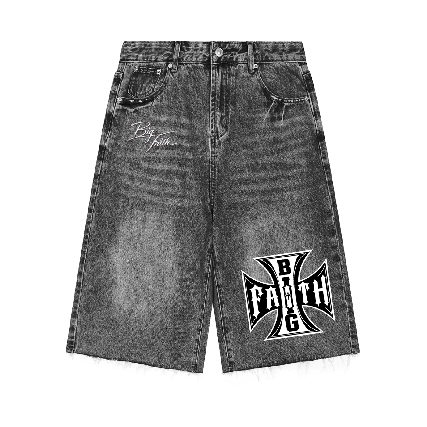 'Skaters Summer' Vintage Wash Shorts