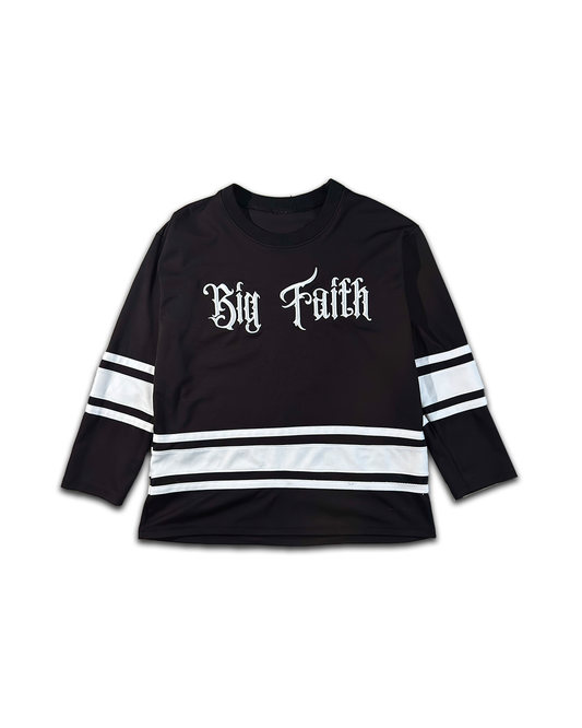 'Big Faith' Embroidered Hockey Jersey